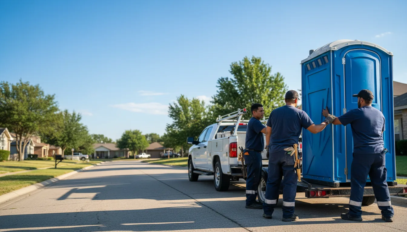 Portable Toilet Rental in Moore, TX near me